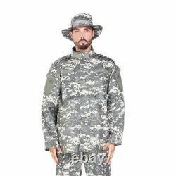 Fatigues Military Camo Uniforme Vintage Army Ripstop Tactical Cargo Jacket, Pantalon