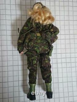 Figure Militaire Personnalisée 1/6 Uniforme Militaire Camouflage Et Équipement + Ensemble De Carrosserie