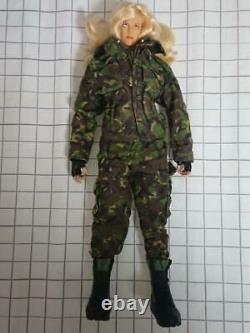 Figure Militaire Personnalisée 1/6 Uniforme Militaire Camouflage Et Équipement + Ensemble De Carrosserie