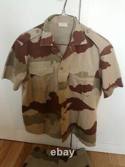 France Français Army Daguet Desert Camouflage Uniform Set