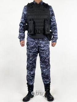 Garde russe OMOH Uniforme de combat d'entraînement en camouflage numérique à points bleus