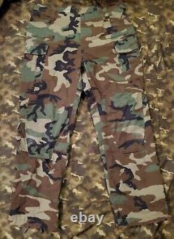 Helikon Tex Woodland Ensemble D'uniformes De Combat Camouflage Large Reg Top Large Long Pantalon