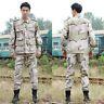Homme Armée Tactique Militaire Uniforme Camouflage Print Combat Hunting Army Suit
