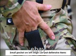 Hommes Armée Combat Pants T-shirt Uniforme Militaire Tactique De Camouflage Swat Bdu Set