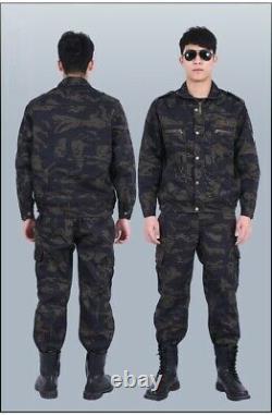 Hommes Armée Tactique Camouflage Uniforme Militaire Spécial Vêtements D'entraînement Des Soldats