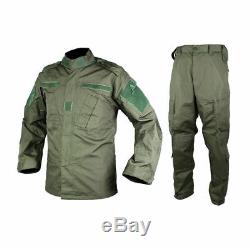 Hommes Armée Veste Pantalon De Combat Tactique Militaire Ensemble Uniforme De Camouflage Extérieur