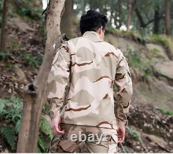 Hommes Veste Tactique Militaire Pantalons Combat Force Spéciale Combinaisons D'uniforme De L'edr Swat