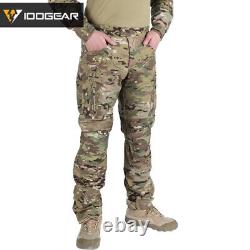 IDOGEAR Chemises et pantalons de combat militaires pour hommes Uniforme tactique BDU Armée SWAT Camo