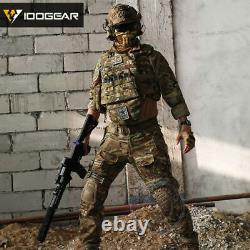 IDOGEAR Hommes G3 Tactique Armée Combat T-shirt Pantalon BDU GEN3 Uniforme Airsoft Camo
