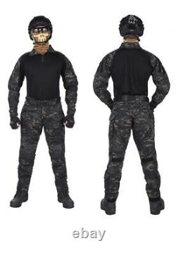 Idogear Mens Military Tactical G3 Combat Suit Shirt Pantalon Bdu Uniforme Camouflage