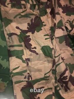 Italien Desert Bdu Arid Camo Camouflage Set 56 Chest 40w X 30l Set Jacket Pants
