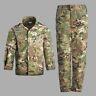 Kids Boys Girls Army Military Combat Uniform Tactical Jacket Shirts Pantalons