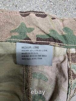 L'uniforme De Combat De L'armée Des Flammes. Multicam. Top Med Lng, Pantalons Med Lng