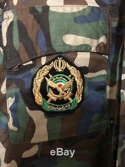 La Défense Aérienne Iranienne Uniforme De Camouflage Patched Assortiment New Leaf Camo Cammo