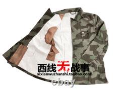 M43 Fragment Pantalon D'uniforme De Champ Camouflage Ensemble Complet Wwii Replica Veste Manteau