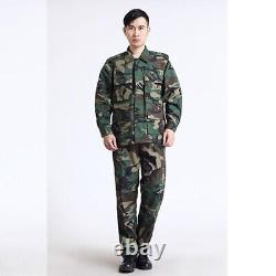 Men Army Tactical Military Uniforme Camouflage Imprimer Combat Hunting Army Suit