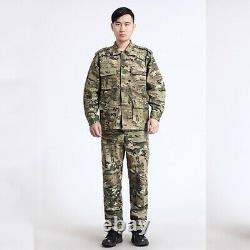 Men Army Tactical Military Uniforme Camouflage Imprimer Combat Hunting Army Suit