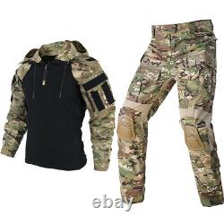 Men's Tactical Shirt Pantalons Us Army G3 Combat Gen3 Hunting Bdu Camo Costumes D'uniforme