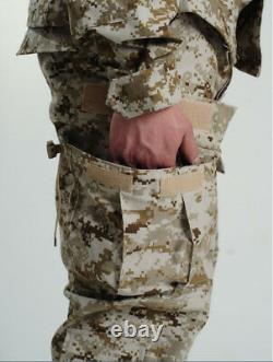 Mens Airsoft Military Tactical Combat Bdu Uniforme Veste Pantalons Ensembles Swat