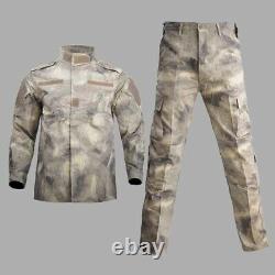 Militaire Uniforme Camouflage Combat Airsoft Pantalon Veste Tactique Ensemble Acu Cp