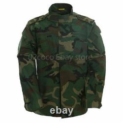 Multicam Camouflage Paintball Combat Suit Airsoft Uniform Sets-jacket + Pantalon