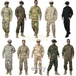 New Men Military Tactical Sets Special Force Combat Uniform Jacket&pants Costumes