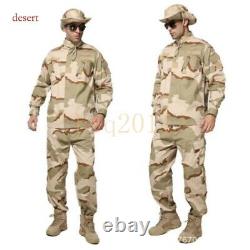 New Men Military Tactical Sets Special Force Combat Uniform Jacket&pants Costumes