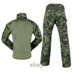 Pantalon De Chemise Tactique Pour Hommes Airsoft Army Military Gen3 Combat Swat Bdu Uniforme