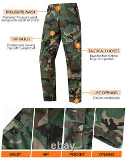 Pantalon De Combat Tactique De L'armée De Terre En Manteau Pour Hommes