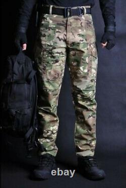 Pantalon De T-shirt De Combat Tactique Militaire Mentiles Bdu Uniformes Armée Camouflage Swat Swat