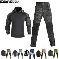 Pantalon Shirt Uniformes De Combat Militaires Hommes Tactique De Camouflage Bdu Swat Armée Sets