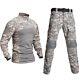 Pantalon Tactique Uniforme Militaire + Protections Costume De Camouflage De L'armée Chemise De Combat Ensemble De Cargaison