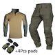 Pantalons Tactiques Militaires Us Cp Camouflage Chemises G3 Ensembles D'uniformes De Combat Avec Protections