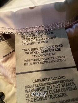 Parka de froid grande taille régulière camouflage désert étanche (petite, longue)