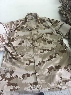 Qatar Army Véritables Spécifications Marines Camouflage Bdu Camo Set L