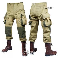 Seconde Guerre mondiale US Airborne Field Army Paratrooper M42 Ensemble Costume Veste Pantalon pour Hommes