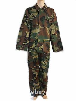 Set Jacket And Trousers Combat Uniform XXL Military Camouflage Softair