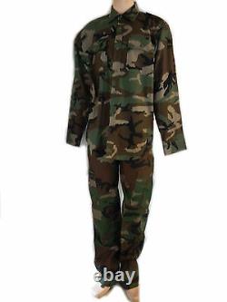 Set Jacket And Trousers Uniforme L Combat Camouflage Military X Softair