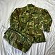 Set De Veste Et Pantalon Erdl Camo En Popeline Non Déchirure D'origine De La Guerre Du Vietnam
