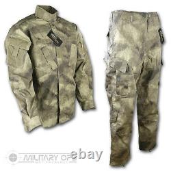 Smudge Kam Desert Pattern Uniforme Set Shirt Pantalon Acu Style Us Military Camo