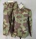 Taille L, Costume Cosplay Guerre Mondiale Allemand Italien Camouflage M1943 Tunique De Champ Pantalon Ensemble