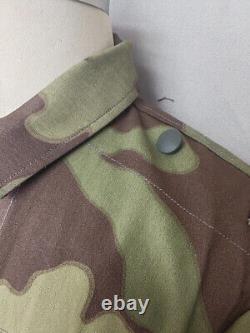 TAILLE XL, Costume de Cosplay CAMOUFLAGE ITALIEN DE LA SECONDE GUERRE MONDIALE M1943 TUNIQUE DE CHAMP ET PANTALON ENSEMBLE
