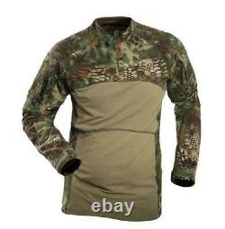 T-shirt Militaire De Combat Costume Tactique Homme T-shirt Militaire Uniforme Camo Costume