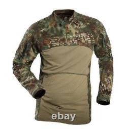 T-shirt Militaire Tactique Militaire De L'armée De Terre Pantalons Combat Uniforme Edr Camo Randonnées Occasionnelles