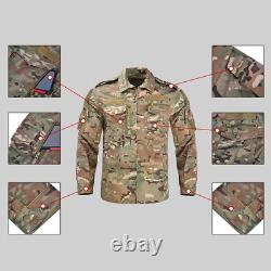 Tenue de camouflage militaire tactique de l'armée Airsoft Shirt Hunting Clothing