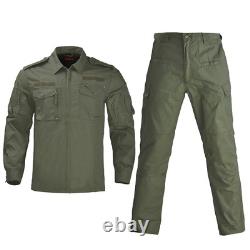 Tenue de camouflage militaire tactique de l'armée Airsoft Shirt Hunting Clothing