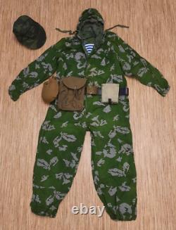 Tenue de camouflage numérique rare de l'armée soviétique KLMK en grand ensemble des forces spéciales VDV de l'URSS