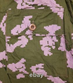 Tenue de camouflage numérique rare de l'armée soviétique KLMK en grand ensemble des forces spéciales VDV de l'URSS