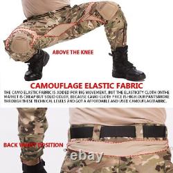 Tenue de chasse camouflage Uniforme tactique G3 de l'armée Ensemble de combat T-shirts Nouveau