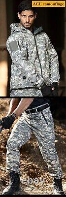 Tenue de combat camouflage CP de l'armée américaine, costume souple militaire de tactique avec vestes et pantalons.